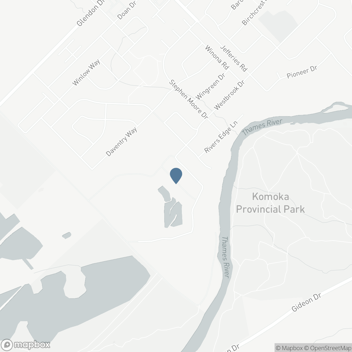 LOT #58 - 34 BAYSHORE DRIVE, Komoka, Ontario N0L 1R0